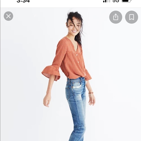 J Crew sweater & Madewell top - Picture 5 of 9